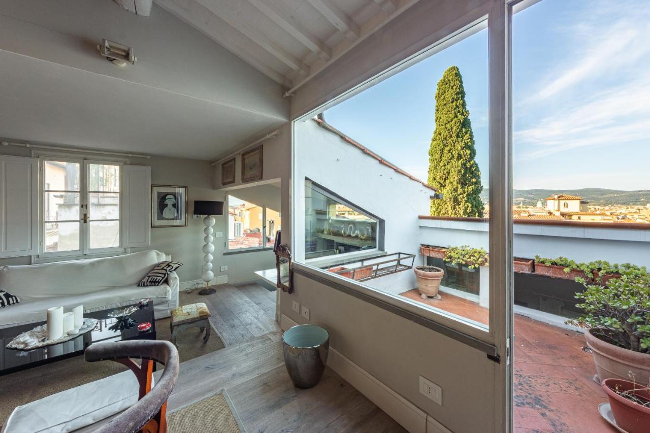 Apartament Ponte Vecchio - Lussuoso Attico Terrazza Con Vista Florencja Zewnętrze zdjęcie